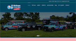 Desktop Screenshot of mckownpressurewash.com